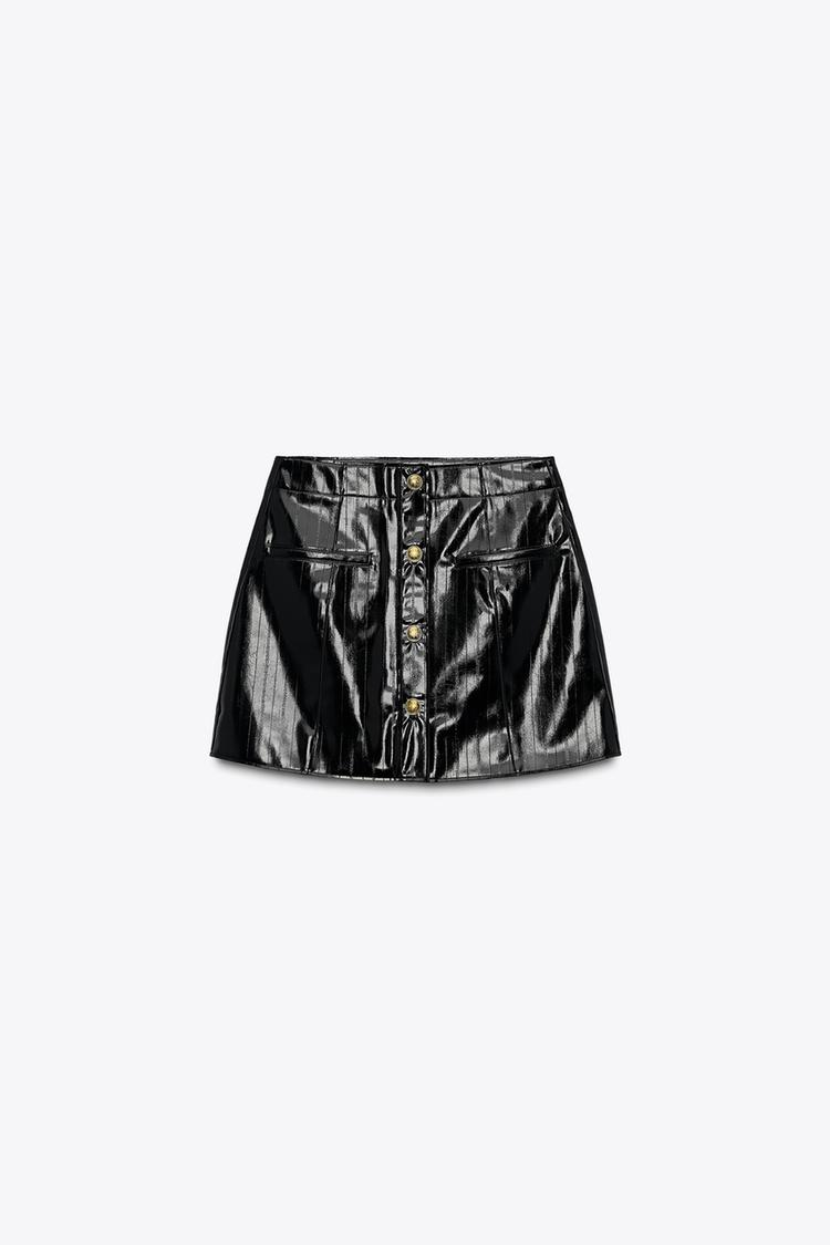 Mamasita Leather Skirt