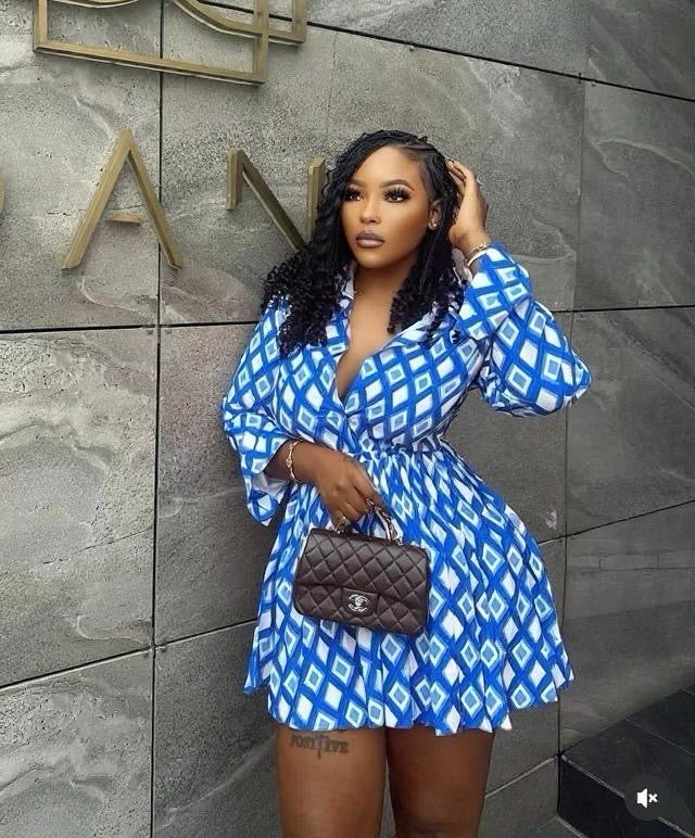 Diamond Luxe Co-Ord – Blue