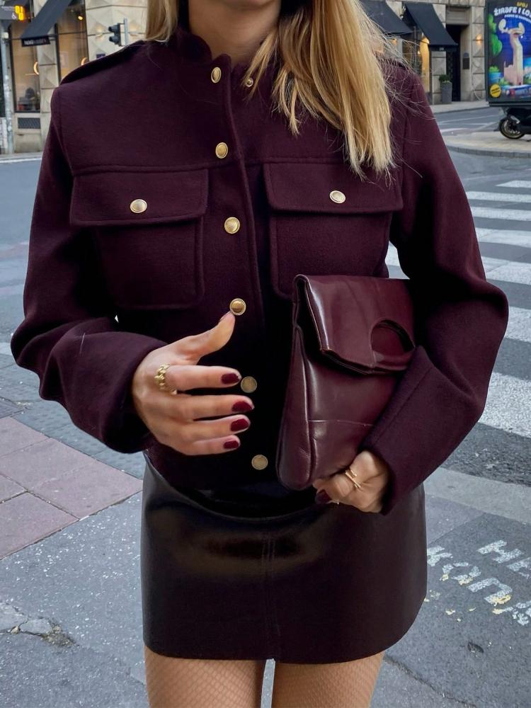 Noelle Wool Military jacket