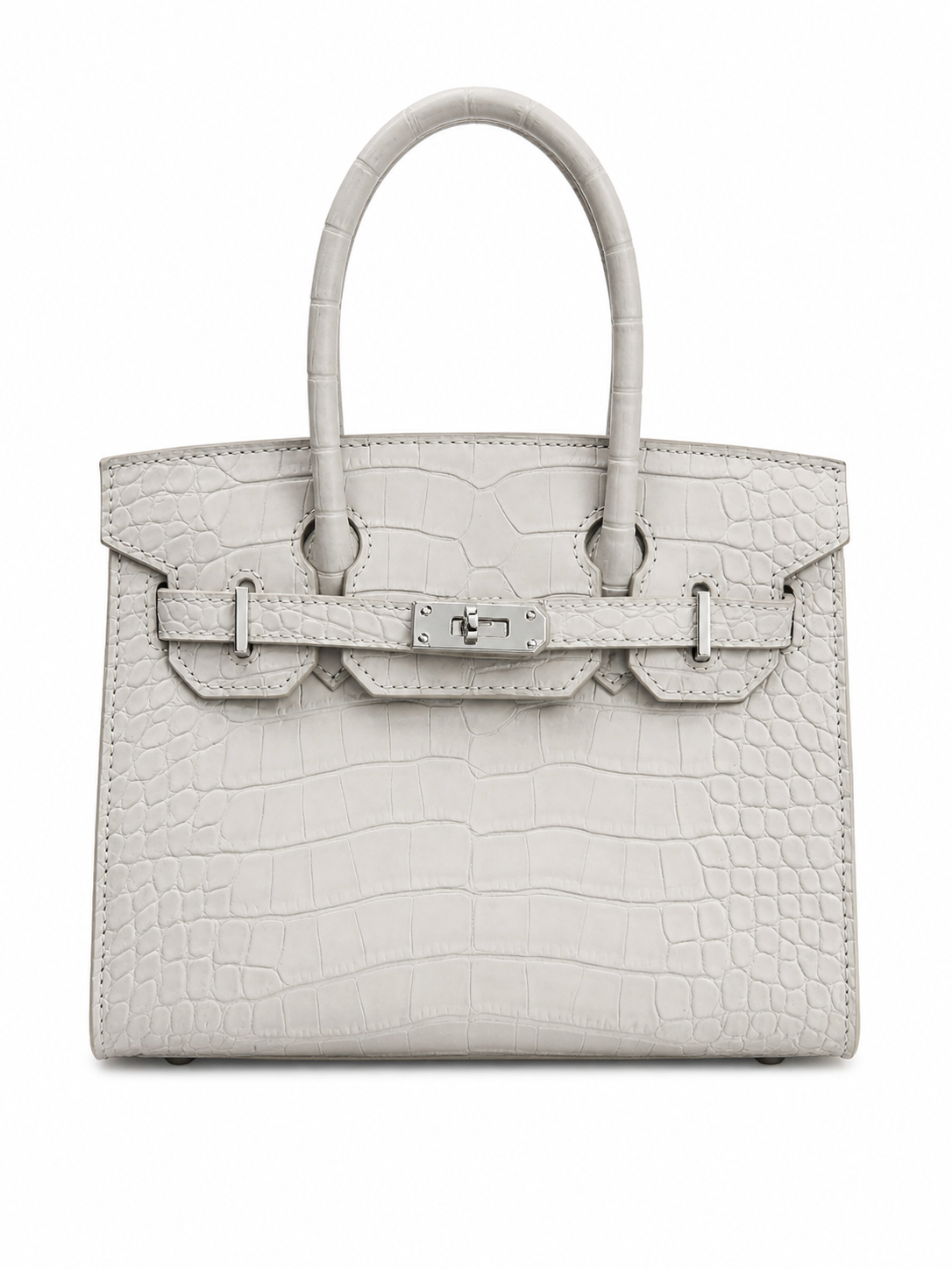 Ice Croc Luxe Top Handle Bag