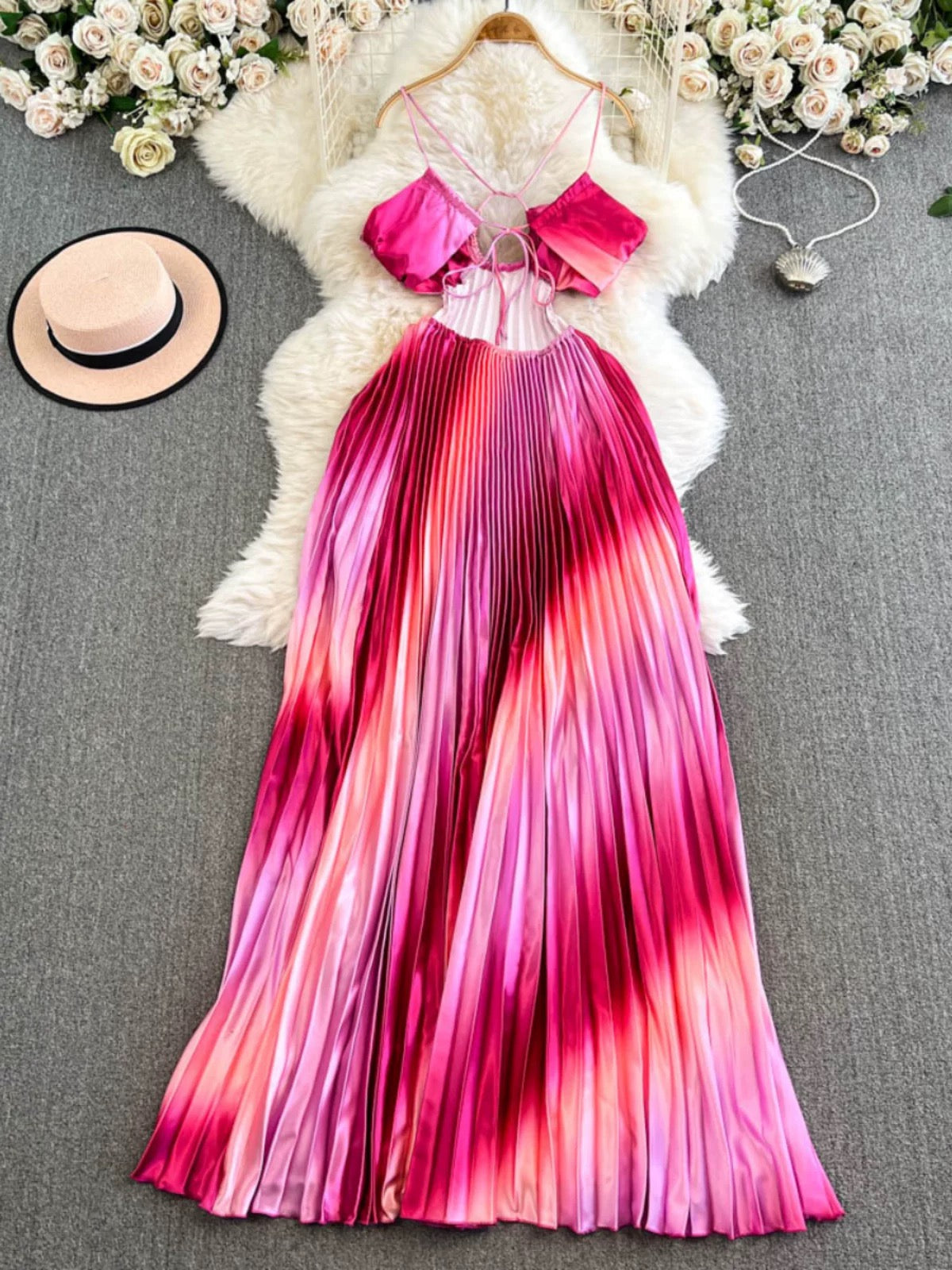 Summer cutout dress