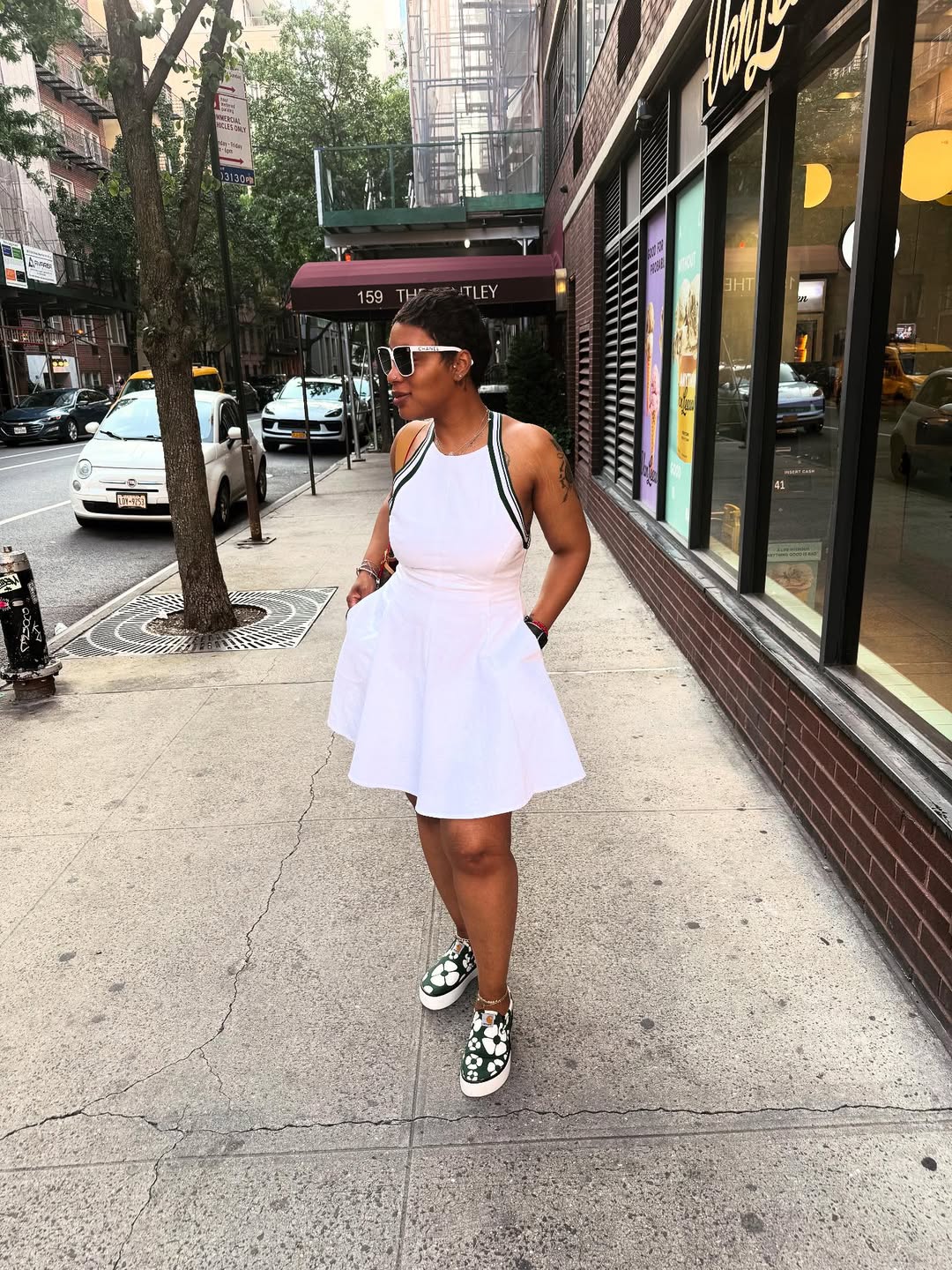 Court Babe Pleated Dress