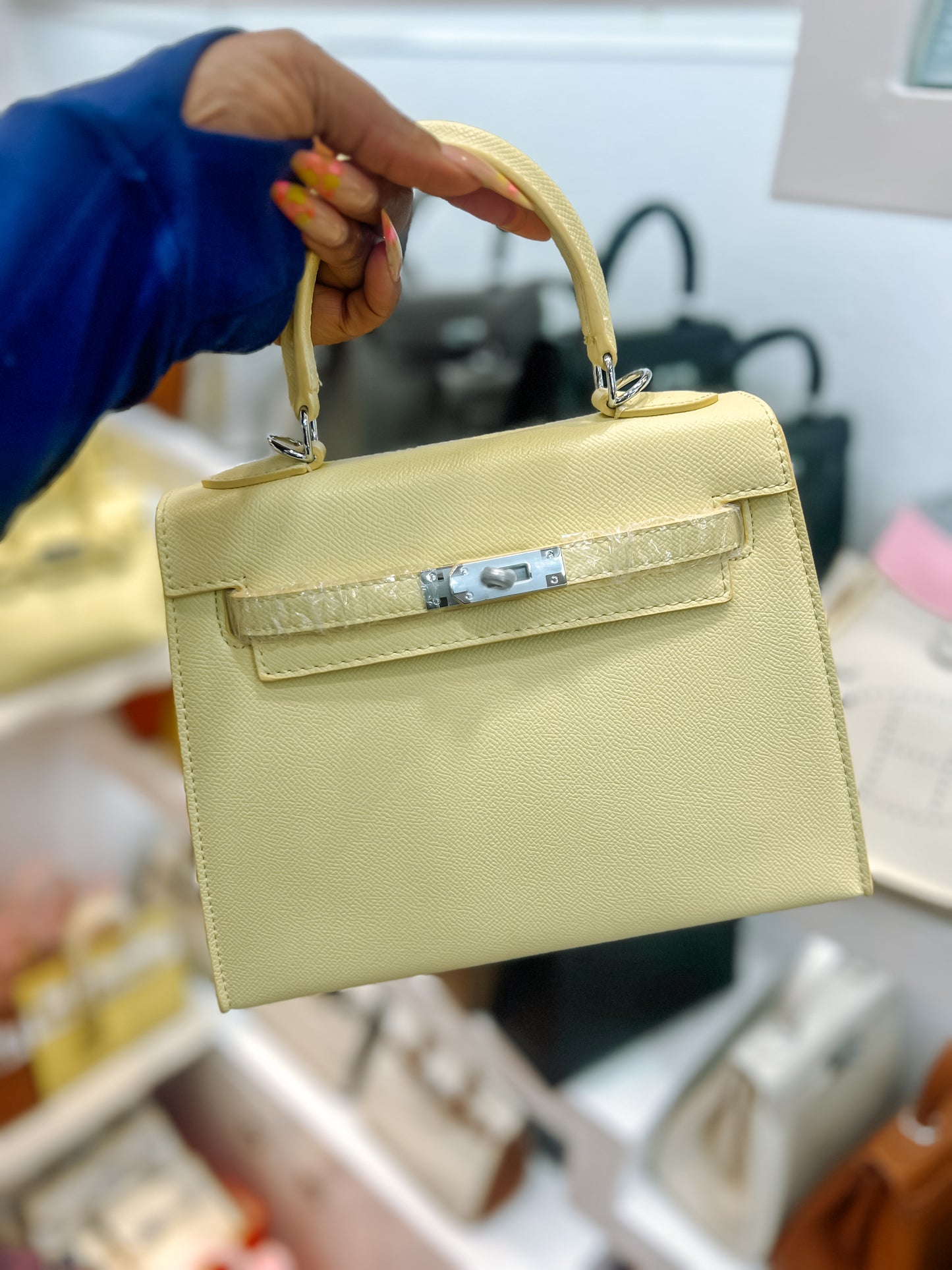 Buttercream Mini Luxe Bag