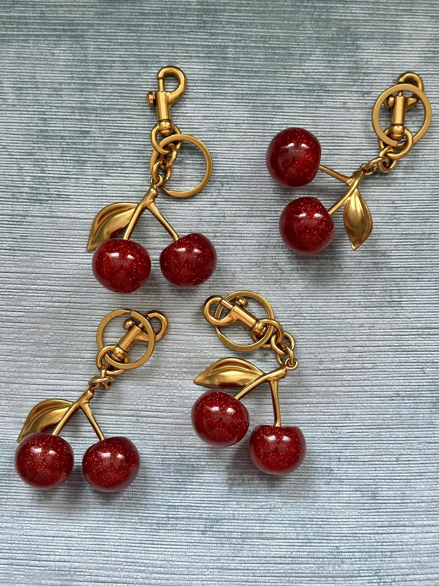 Cherry Luxe Keychain
