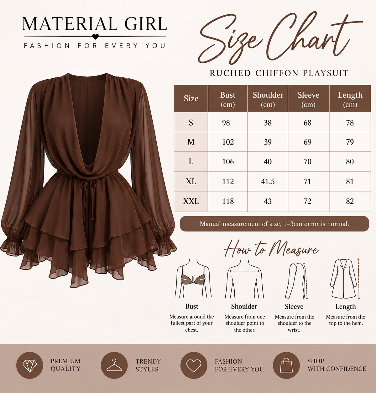 Drape Ruffle Romper