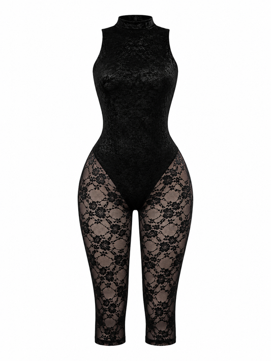 Midnight Lace Luxe Bodysuit