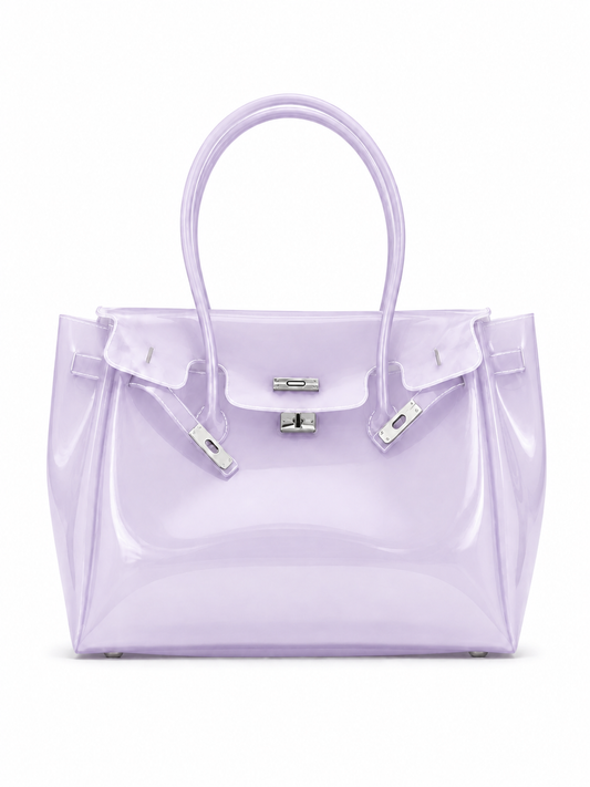 Baby Lavender Jelly Tote