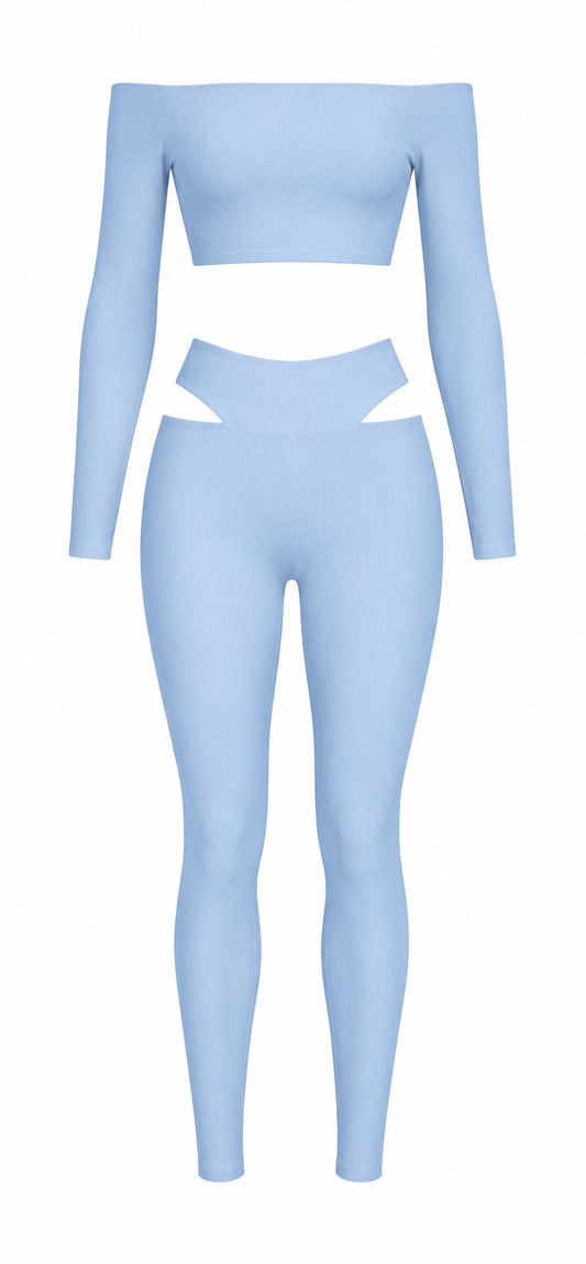 Cloud Nine Cut-Out Legging Set