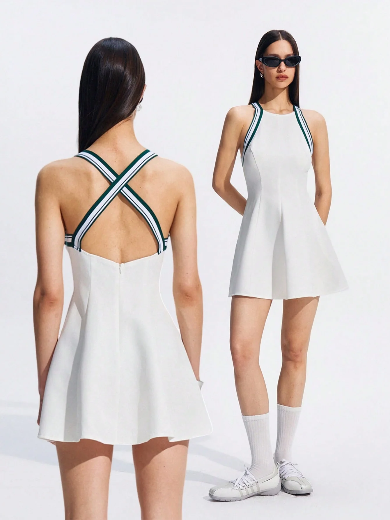 Court Babe Pleated Dress