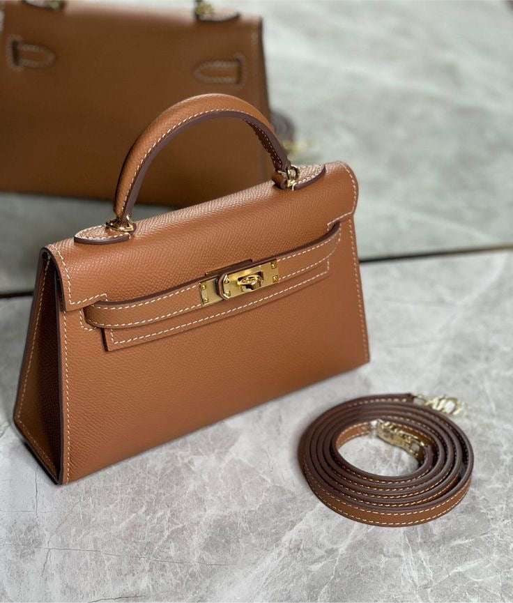 Caramel Luxe Handbag