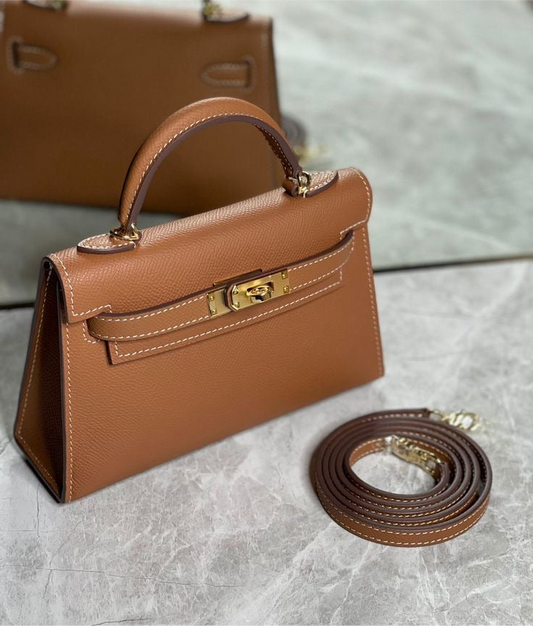 Caramel Luxe Handbag