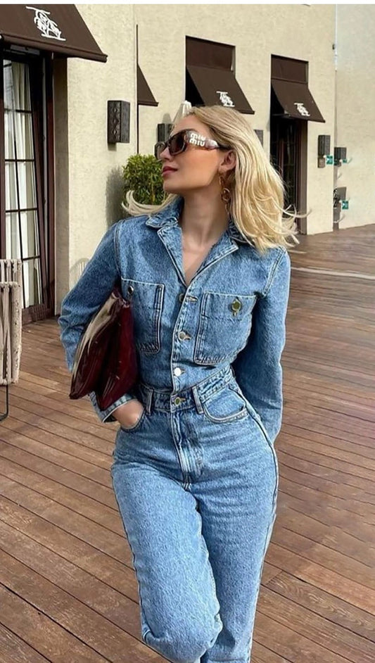 Denim Jumpsuit