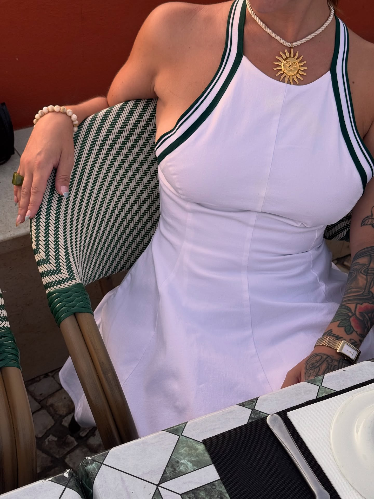 Court Babe Pleated Dress