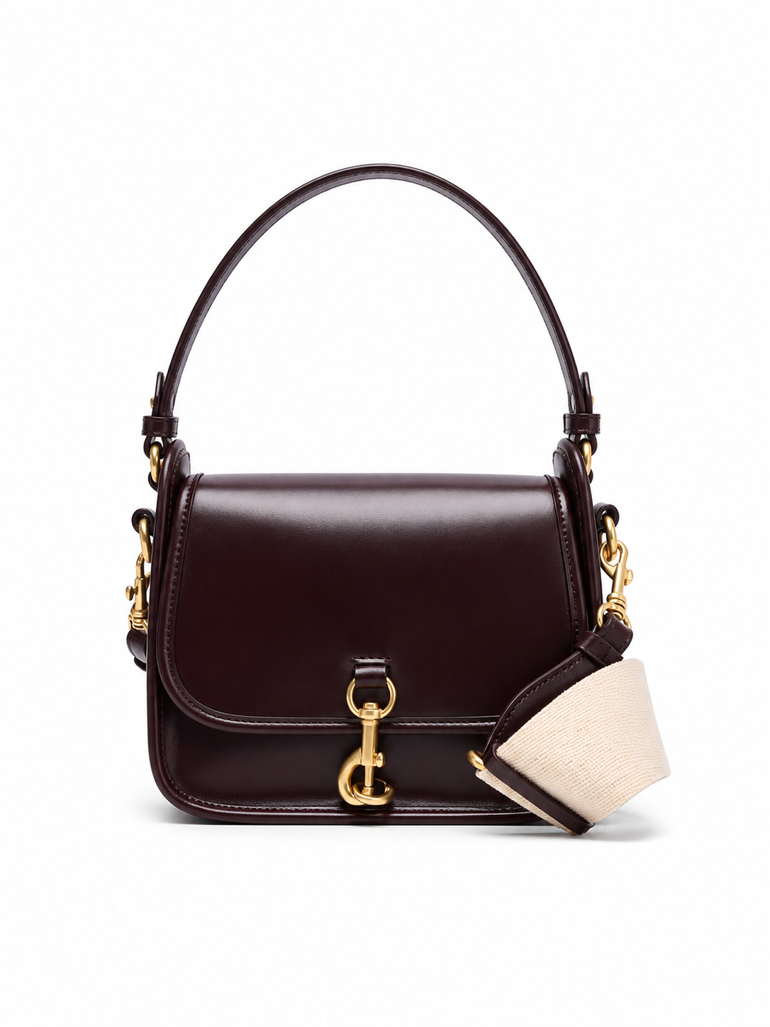 Cocoa Lock Luxe Bag