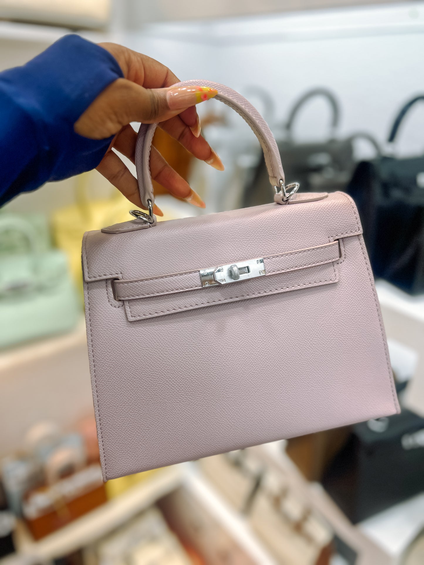 Rose Milk Mini Luxe Bag