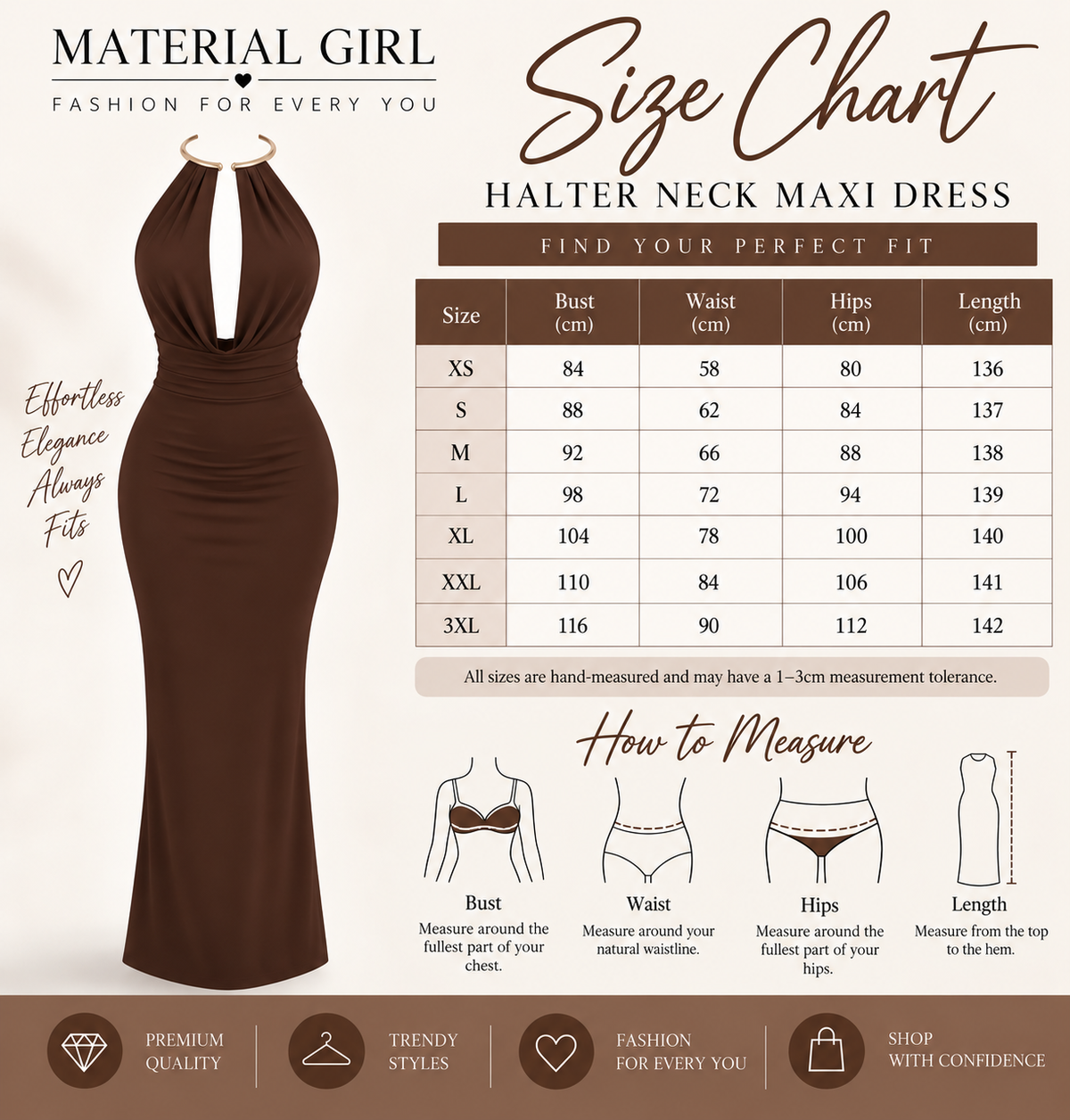 Allure Gold Ring Maxi Dress
