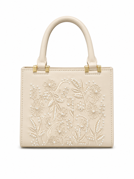 Ivory Bloom Mini Bag