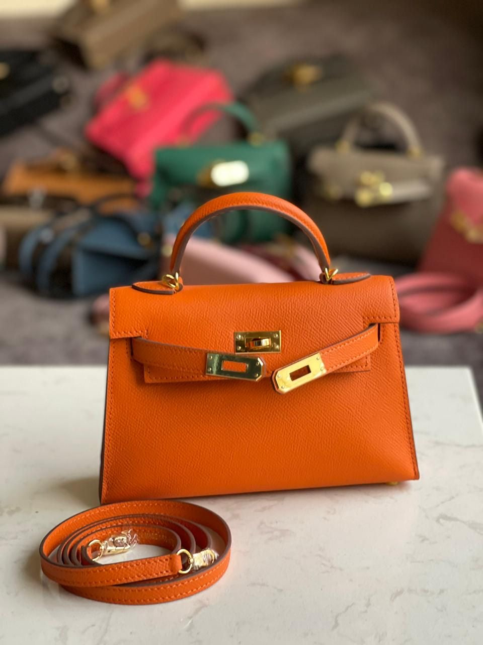 Sunset Flame Handbag