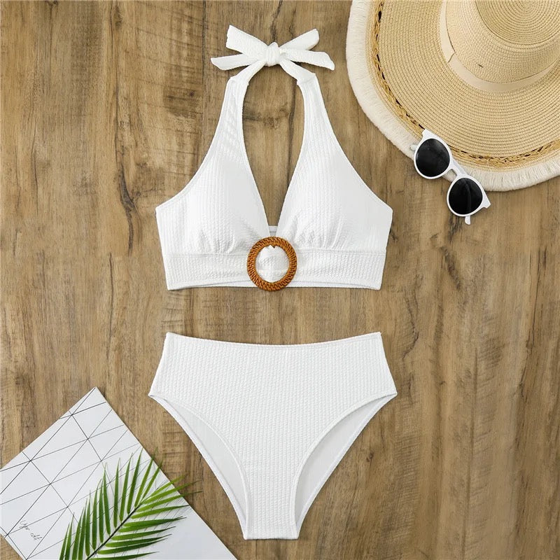 Boho Halter neck bikini