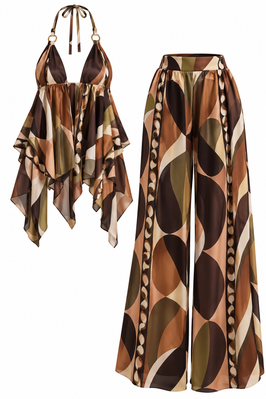 Sahara Muse Printed 2 Piece Set