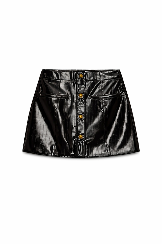 Mamasita Leather Skirt