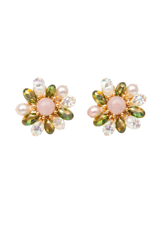 Enchanted Garden Crystal Studs