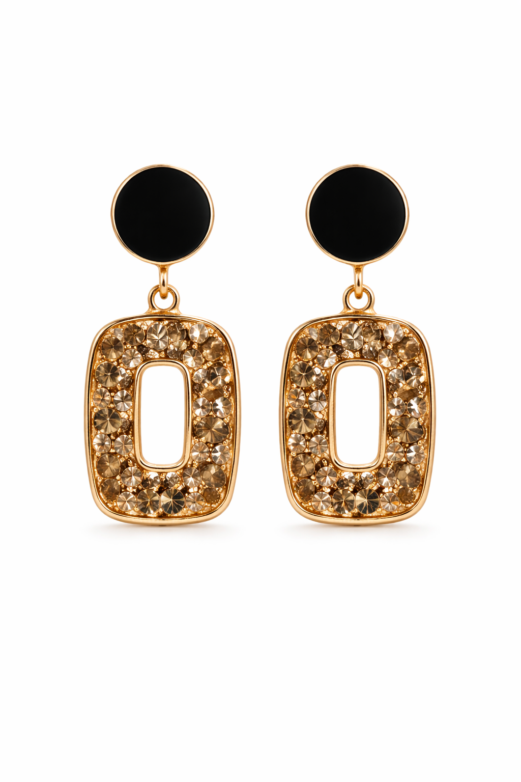 Amber Luxe Crystal Drops