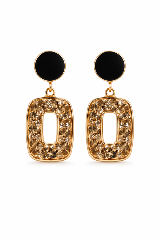 Amber Luxe Crystal Drops