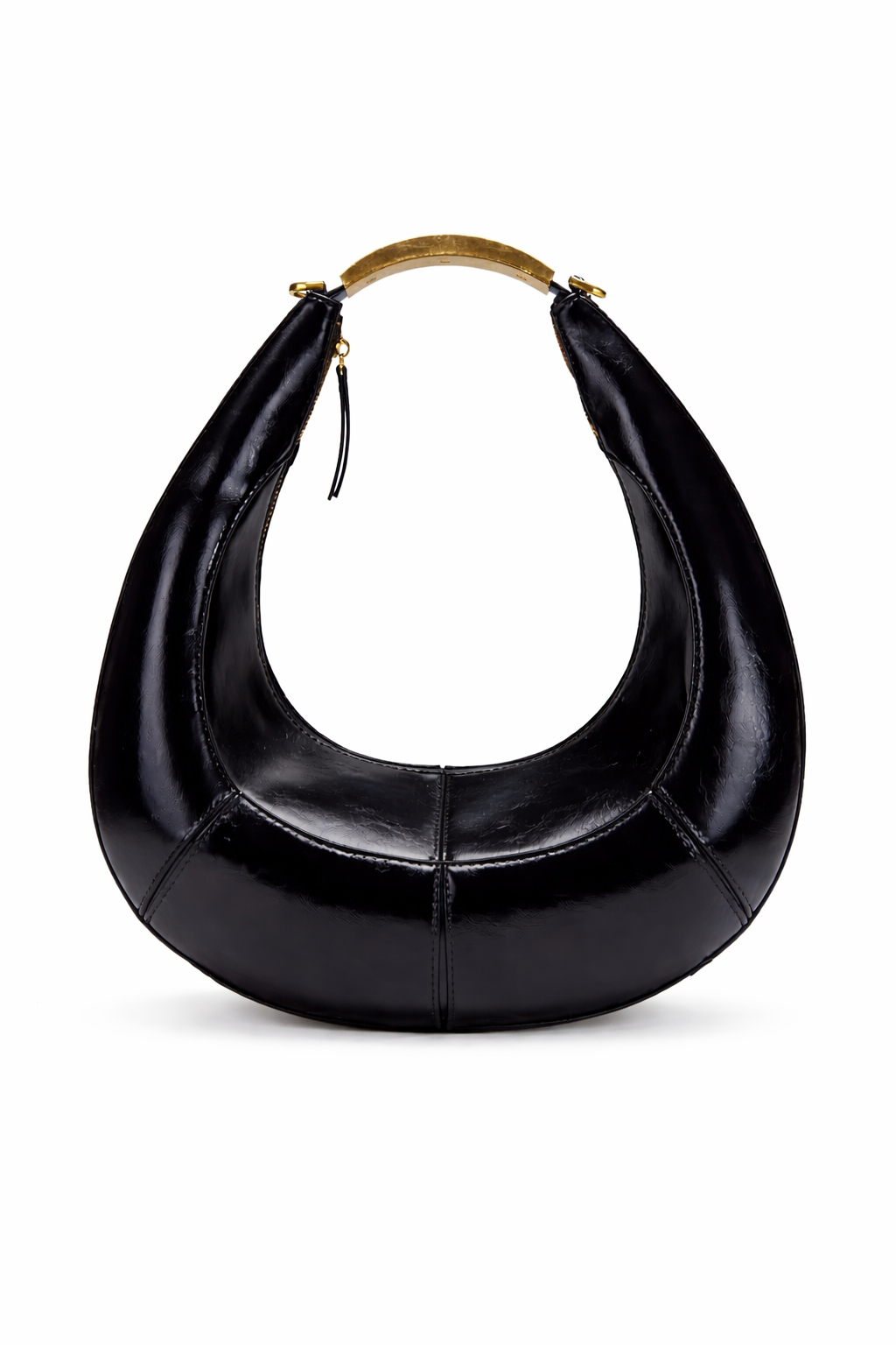 Black Crescent Luxe Bag