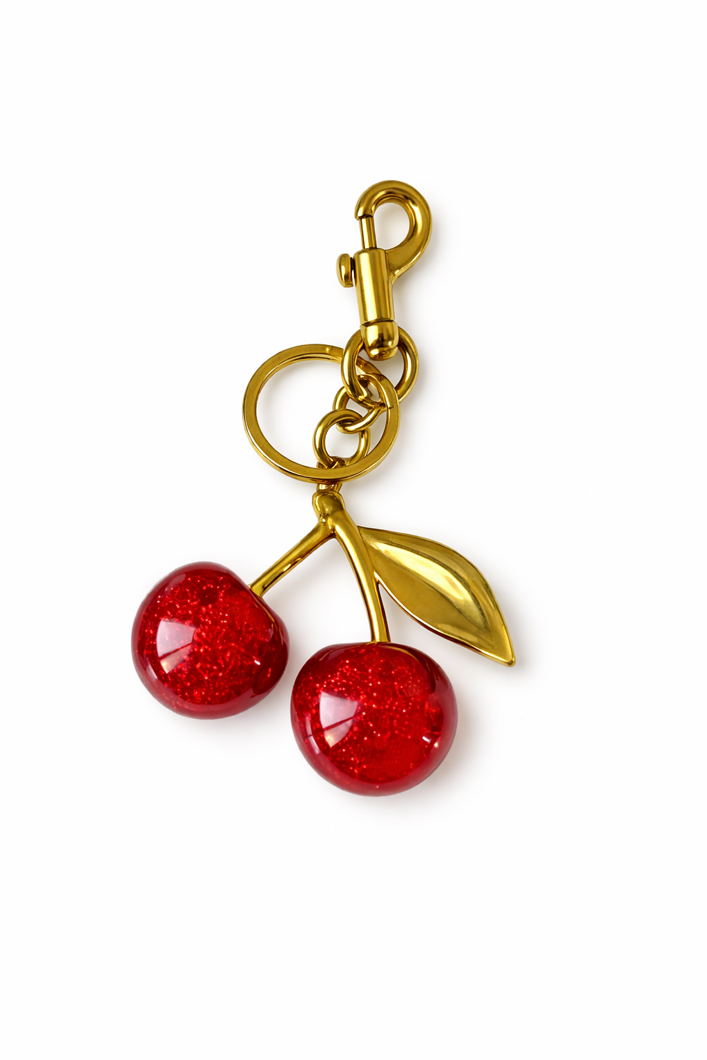 Cherry Luxe Keychain