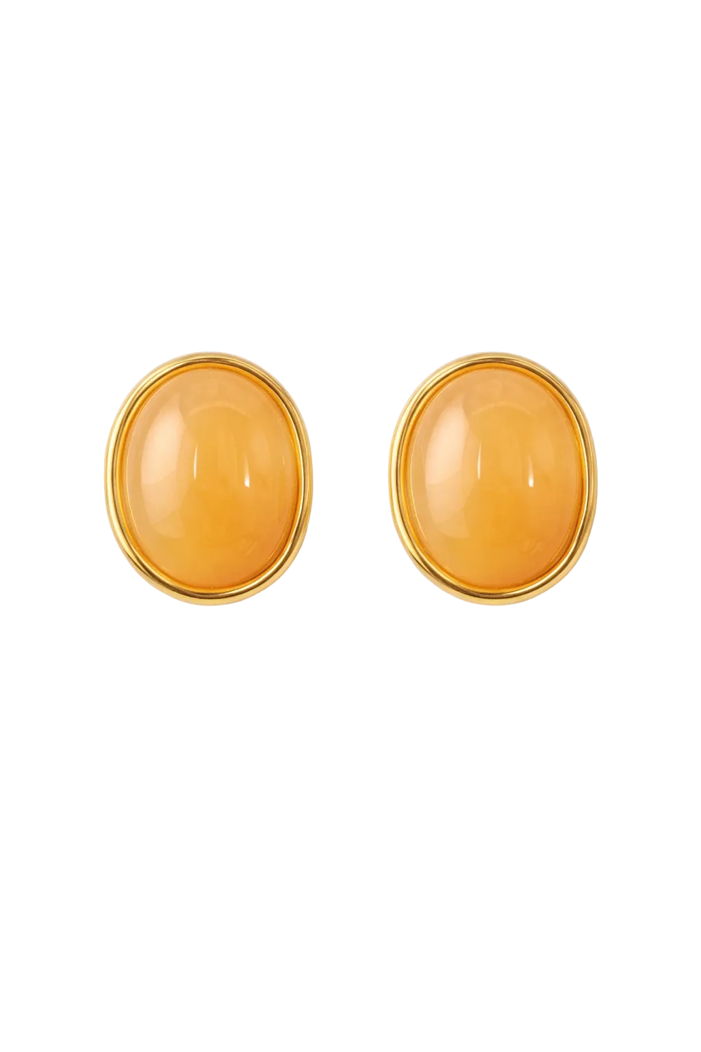 Honey Glow Gem Studs