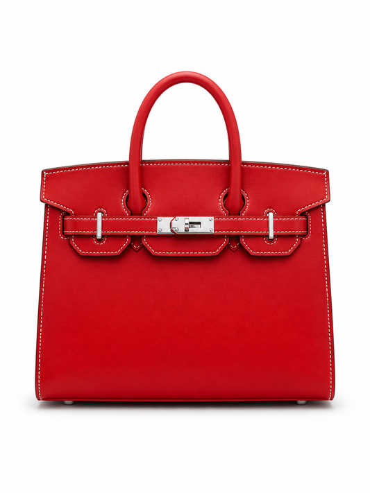 Scarlet Luxe Top Handle Bag