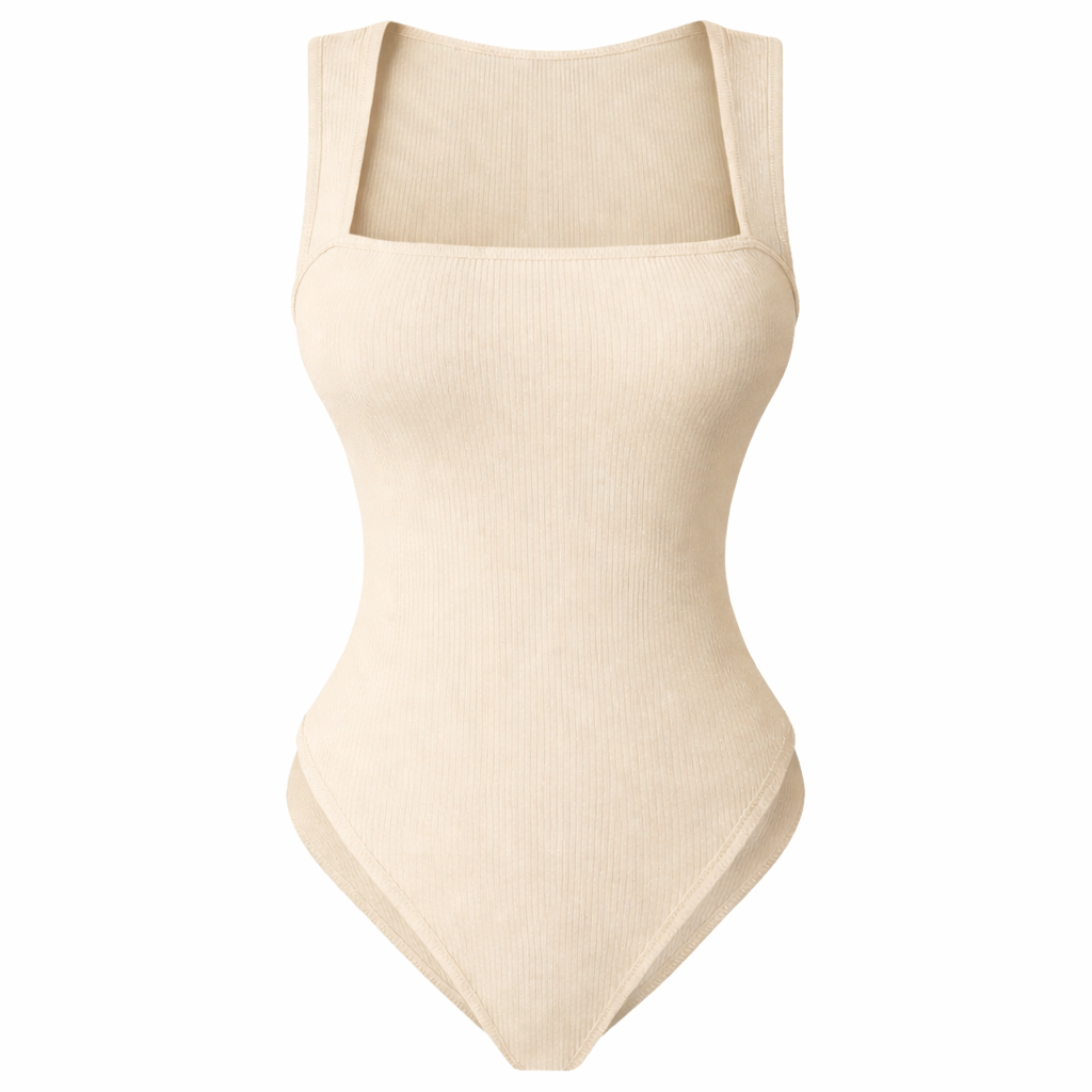 Round neck bodysuit