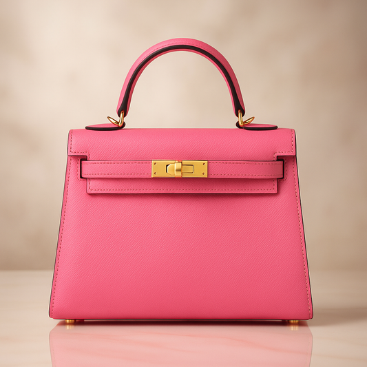 Pink Peony Handbag