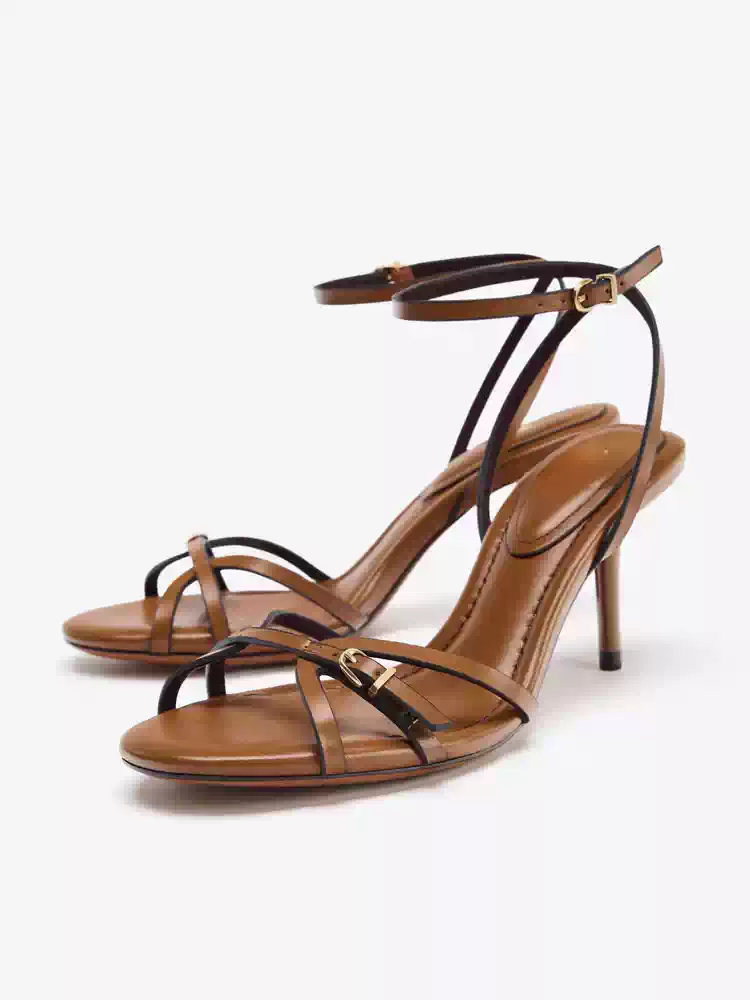 Sienna Strappy Kitten Heel