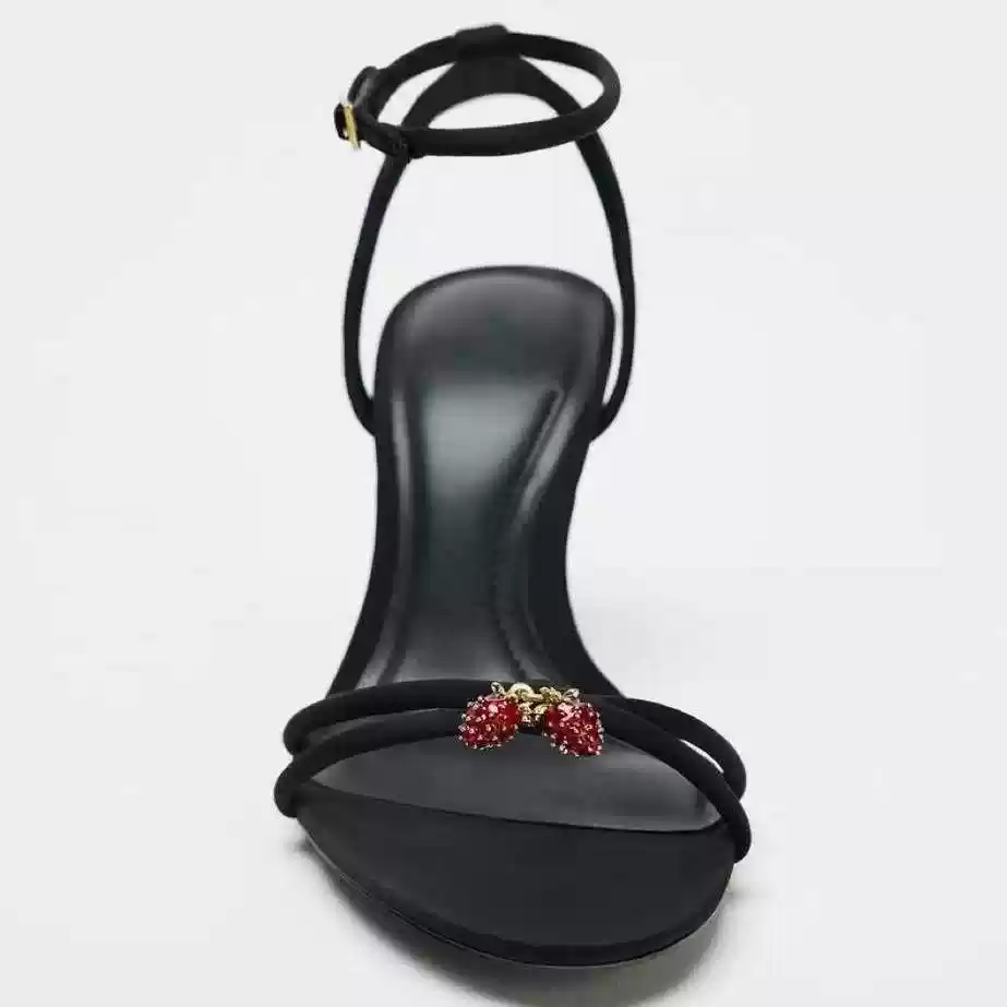 Midnight Berry Heels