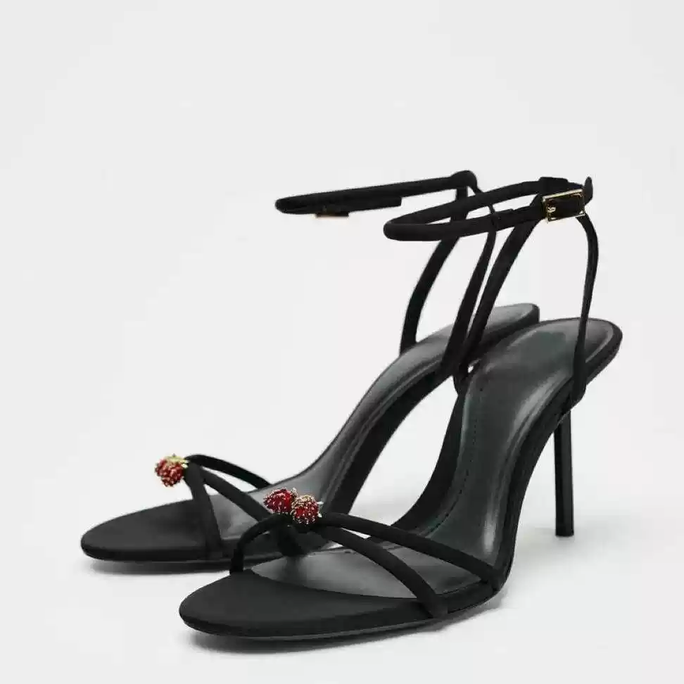 Midnight Berry Heels