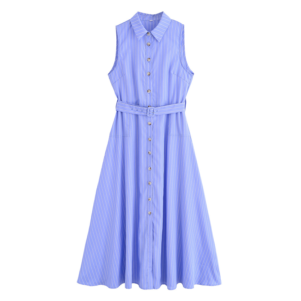 Riviera Belted Shirt Dress